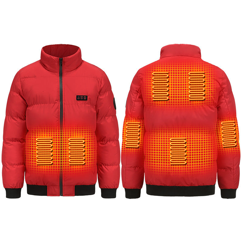 Herren Cardigan mit Heizfunktion für kalte Tage - 1 - Annoboutique