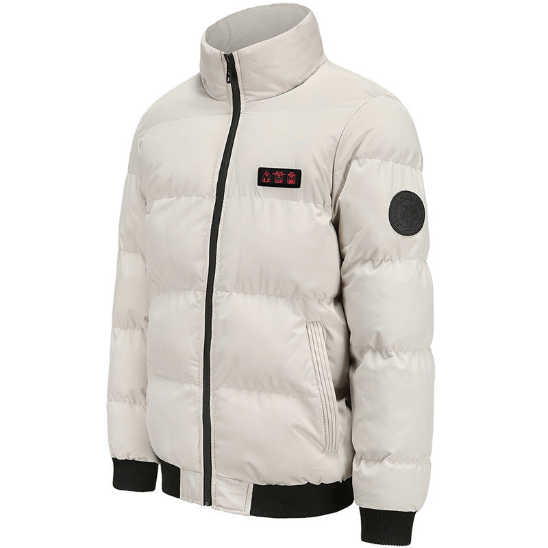 Herren Cardigan mit Heizfunktion für kalte Tage - 7 - Annoboutique