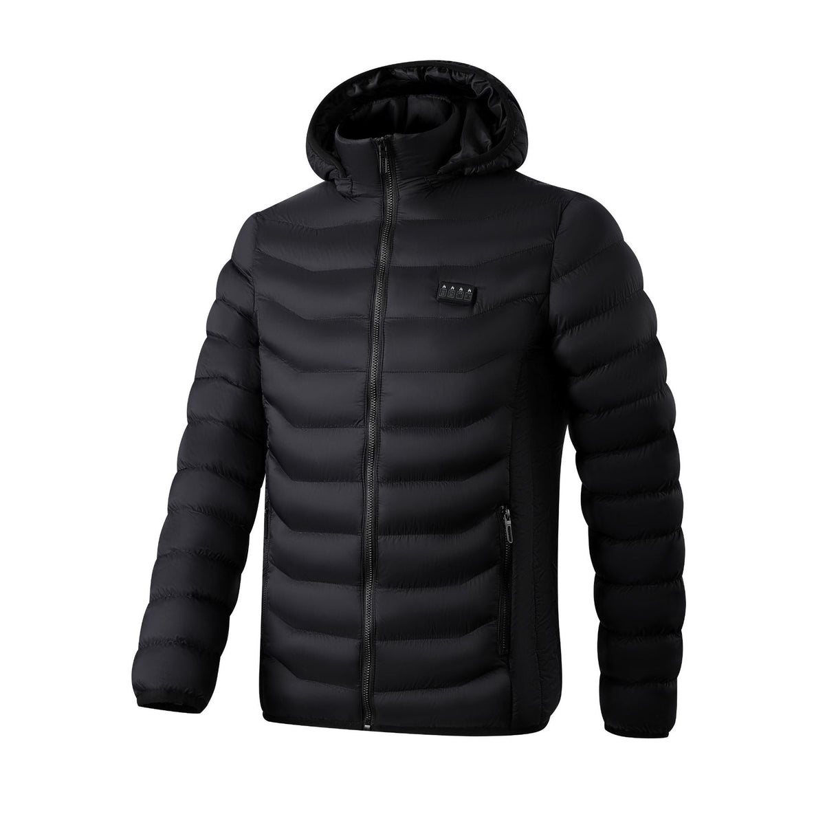 Wärmejacke für Herren mit Abnehmbarer Kapuze und Leichtgewicht Design - 1 - Annoboutique