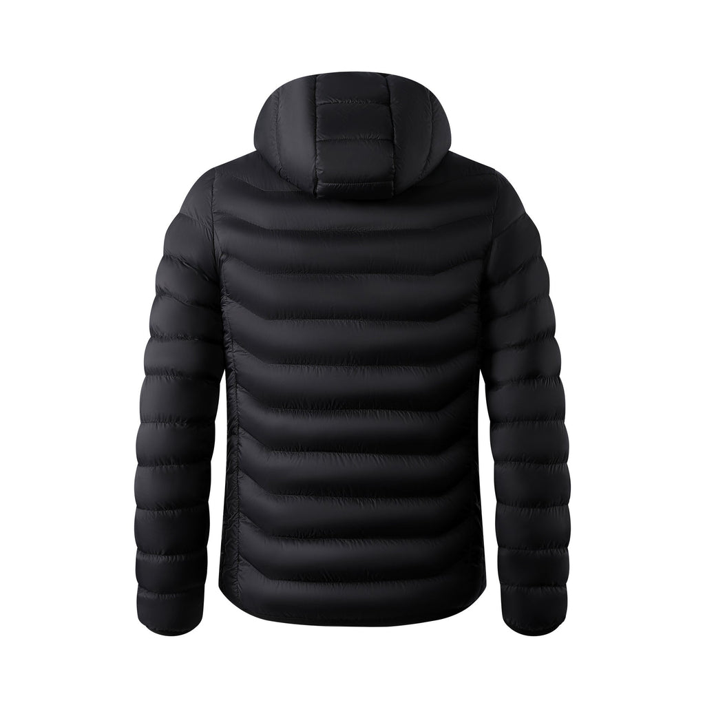 Wärmejacke für Herren mit Abnehmbarer Kapuze und Leichtgewicht Design - 2 - Annoboutique