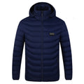 Wärmejacke für Herren mit Abnehmbarer Kapuze und Leichtgewicht Design - 4 - Annoboutique