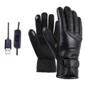 Beheizbare Herrenhandschuhe mit Windschutz und Touchscreen-Funktion - 2 - Annoboutique