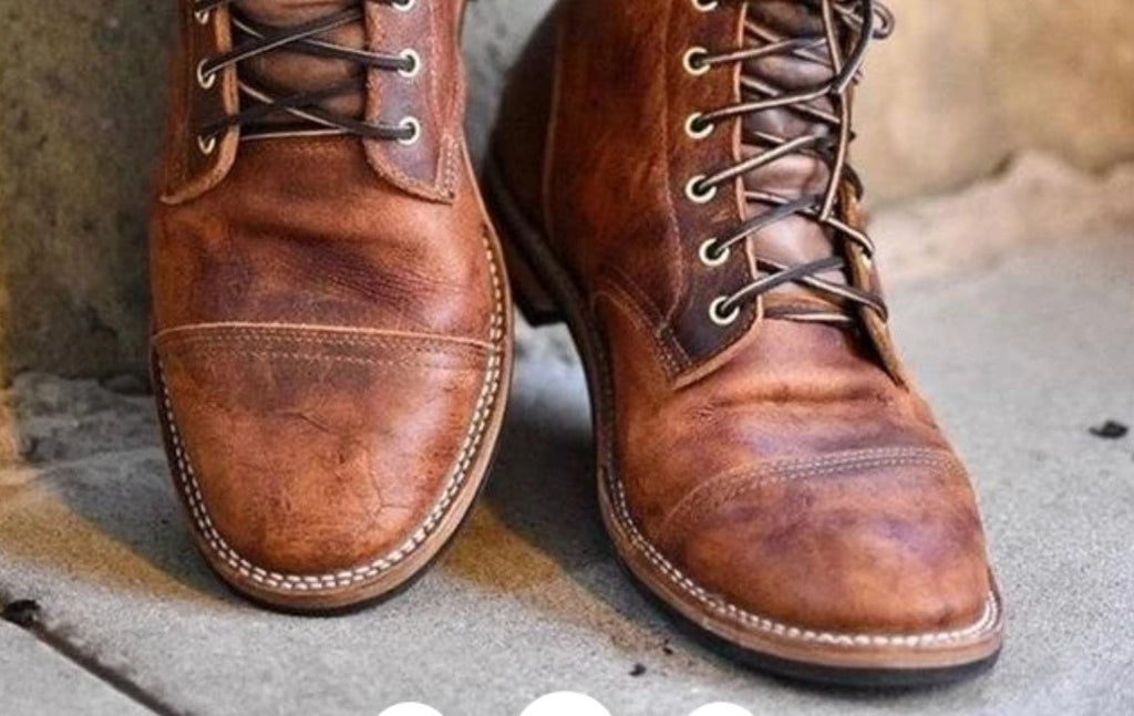Javier – Klassische Herren Schnürstiefel mit markanter Zehenkappe