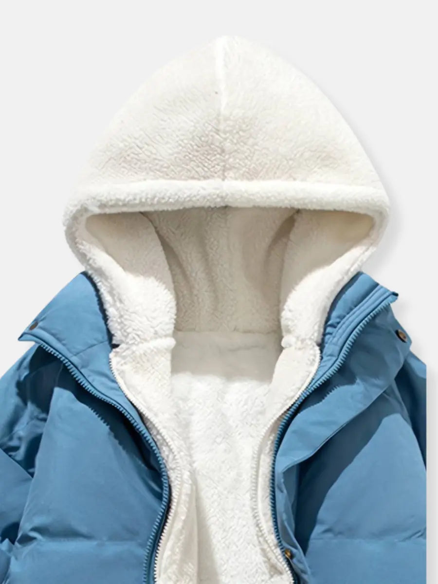 Lina – Gepolsterte Winterjacke mit Fleece-Futter Damen