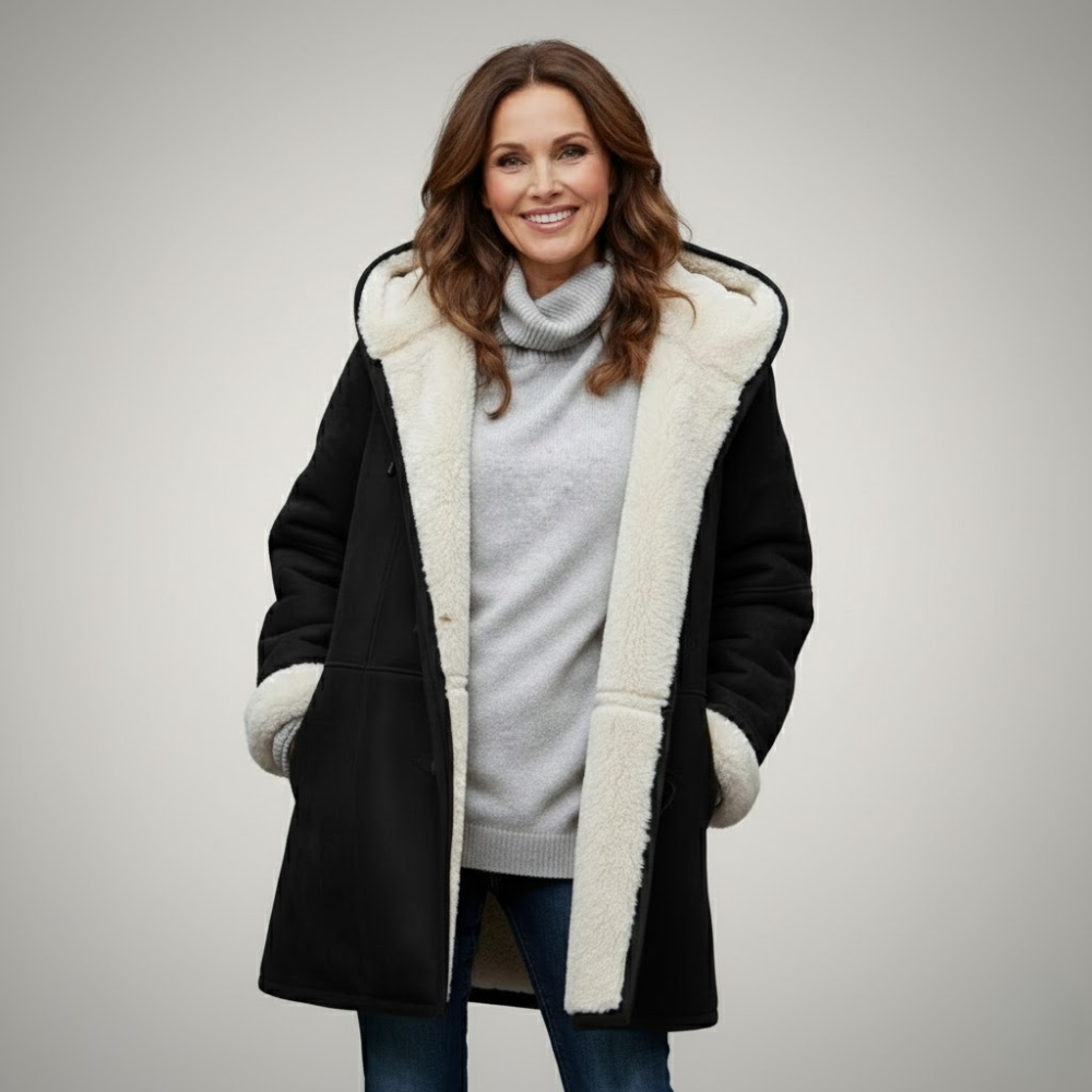 Katarzyna – Damen-Wintermantel mit Weichem Fleece-Innenfutter