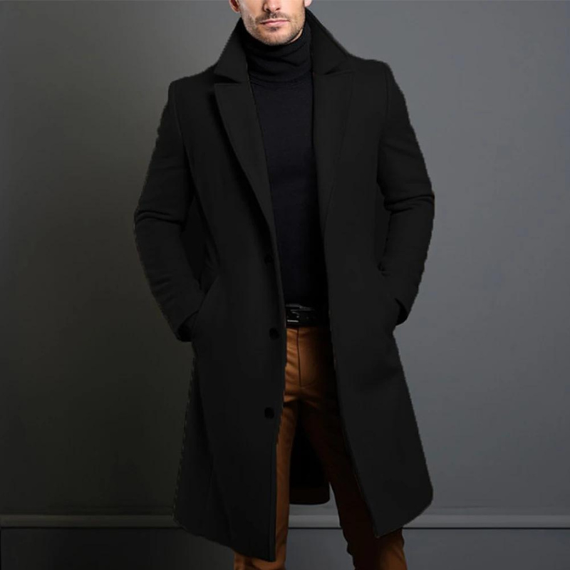 Elias – Eleganter Herren-Wollmantel