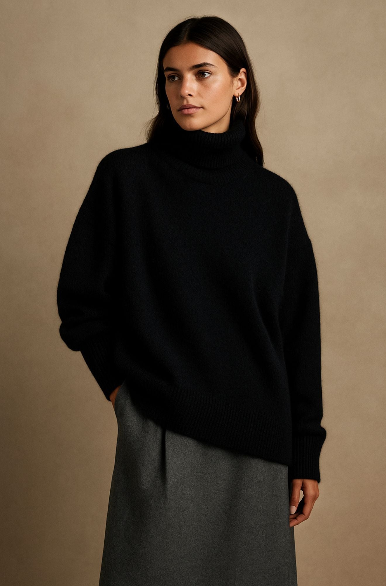 Anna – Warmer Rollkragenpullover im eleganten Winter-Look für Damen