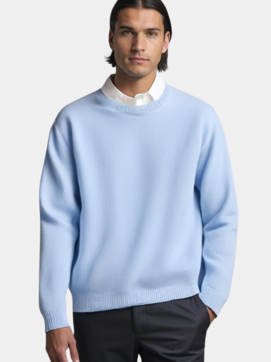 Alexander– Herren Strickpullover Rundhalsausschnitt