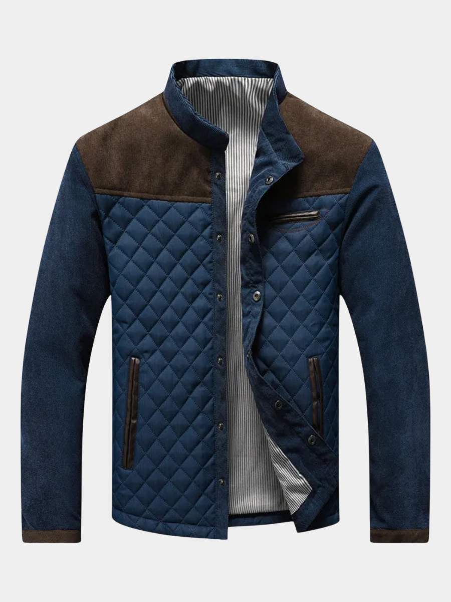 Valerio - Herren gesteppte Freizeitjacke