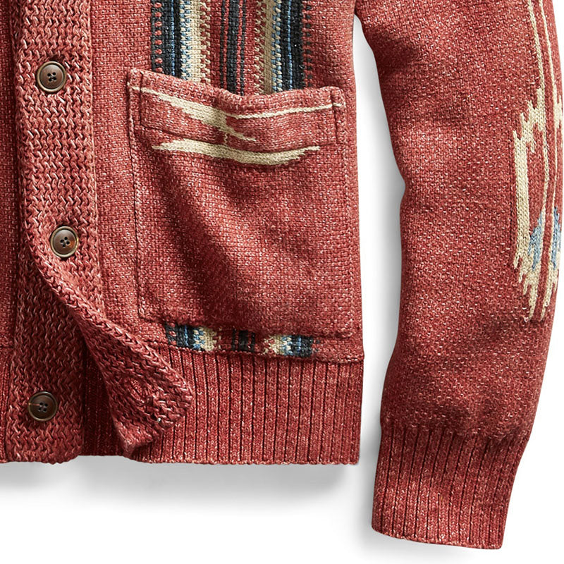 Kavrin – Strickjacke im Vintage-Stil für Herren