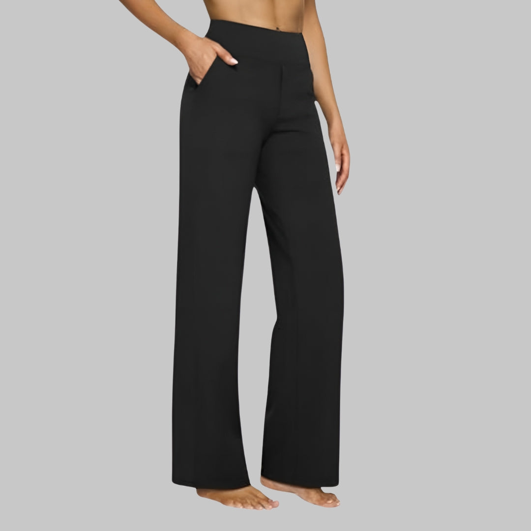 Maya – Bequeme Wide-Leg-Freizeithose für Damen