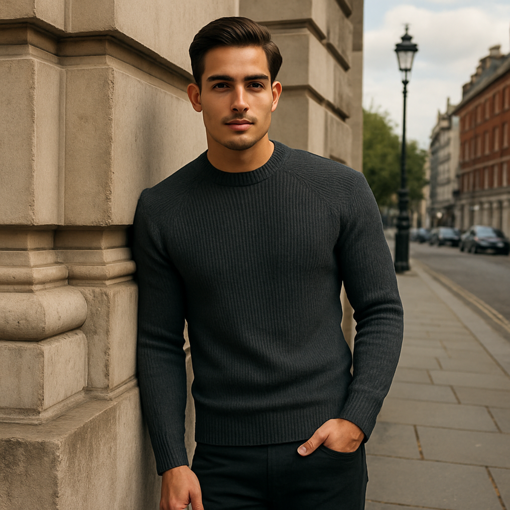 Noah – Strickpullover mit Rundhalsausschnitt für Herren