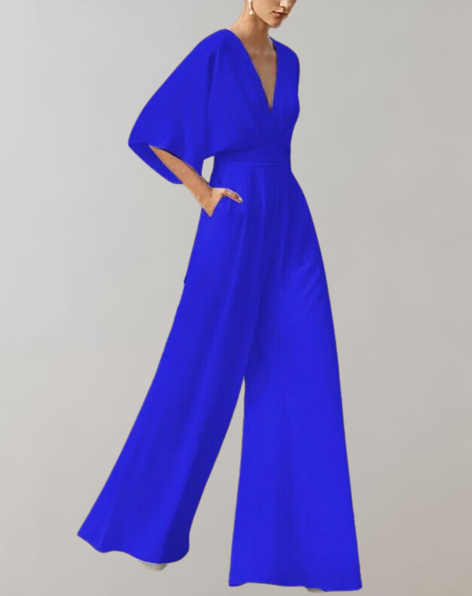 Ava – Eleganter Weitbein-Jumpsuit für Damen