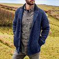 James – Grob gestrickte Herren Strickjacke