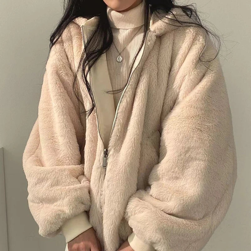 Aria – Oversize-Winterjacke mit Kuschel-Futter für Damen
