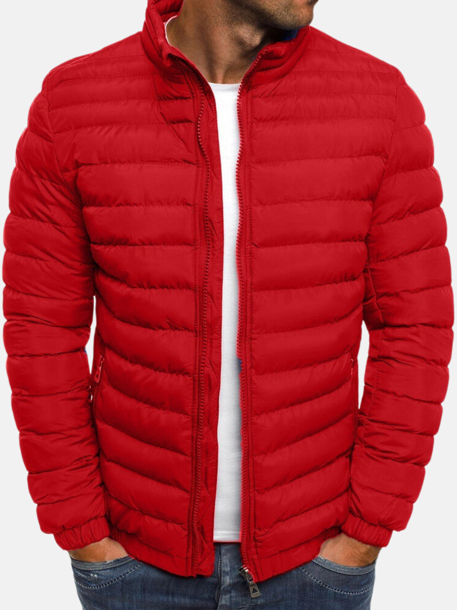 Timon – Herren Steppjacke mit Reißverschluss und modernem Schnitt