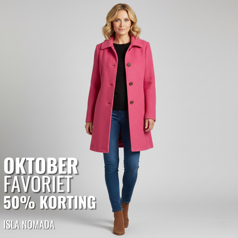 Hazel – Eleganter Wollmantel für Damen