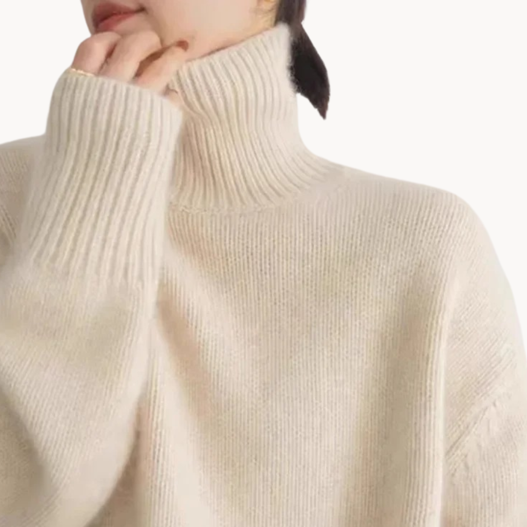 Amelia – Kuscheliger Rollkragenpullover für Damen