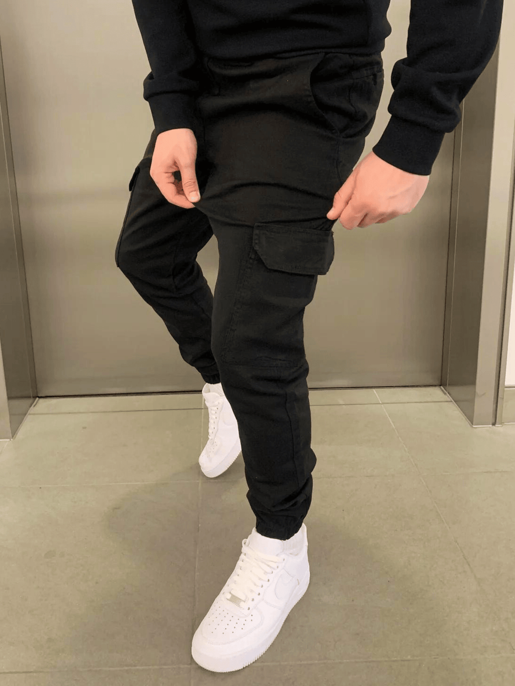 Noah – Moderne Cargo Jogpants Herren