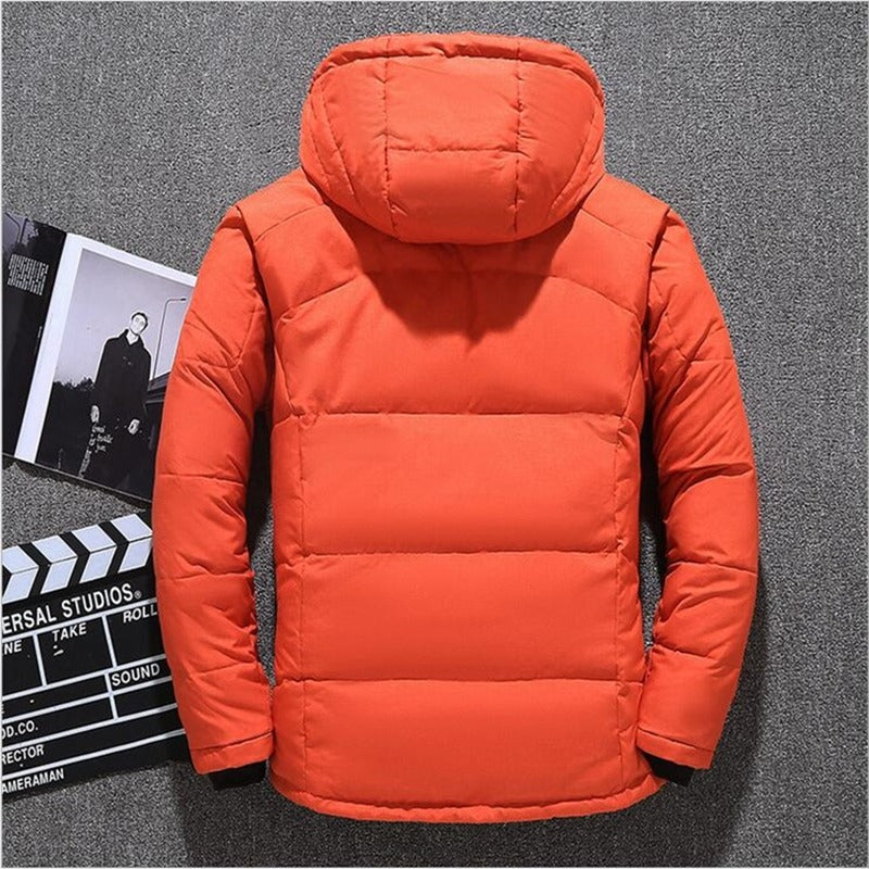 Liam – Gefütterte Herren Winterjacke mit Kapuze