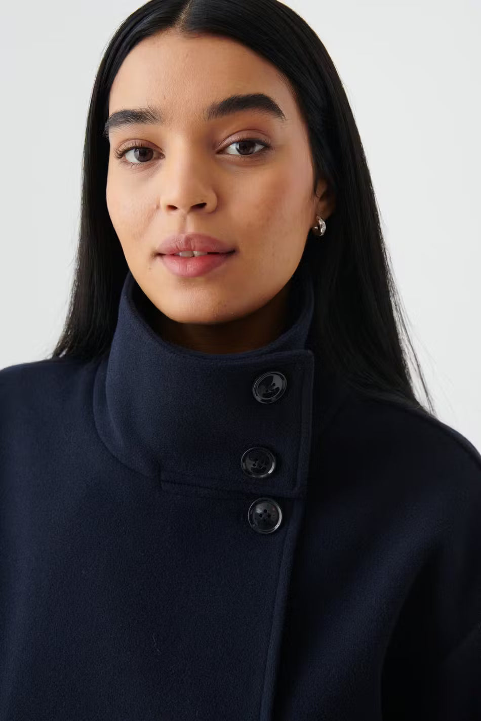 Liana – Elegante Kurzjacke mit Stehkragen Damen