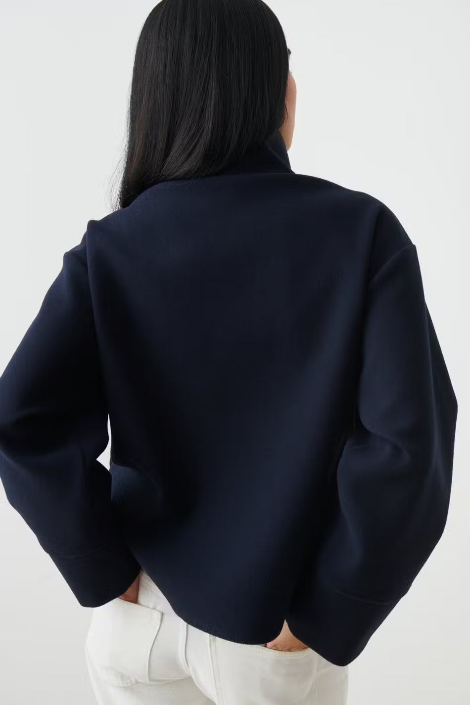 Liana – Elegante Kurzjacke mit Stehkragen Damen