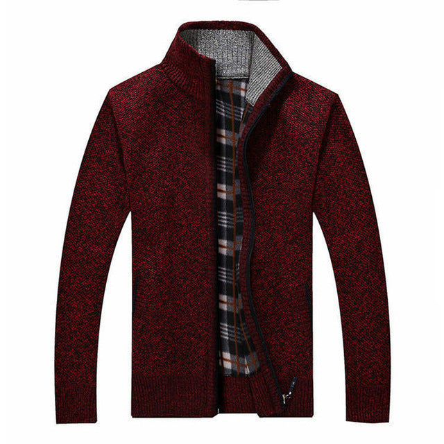 Lukas – Warme Strickjacke Herren Wintermode