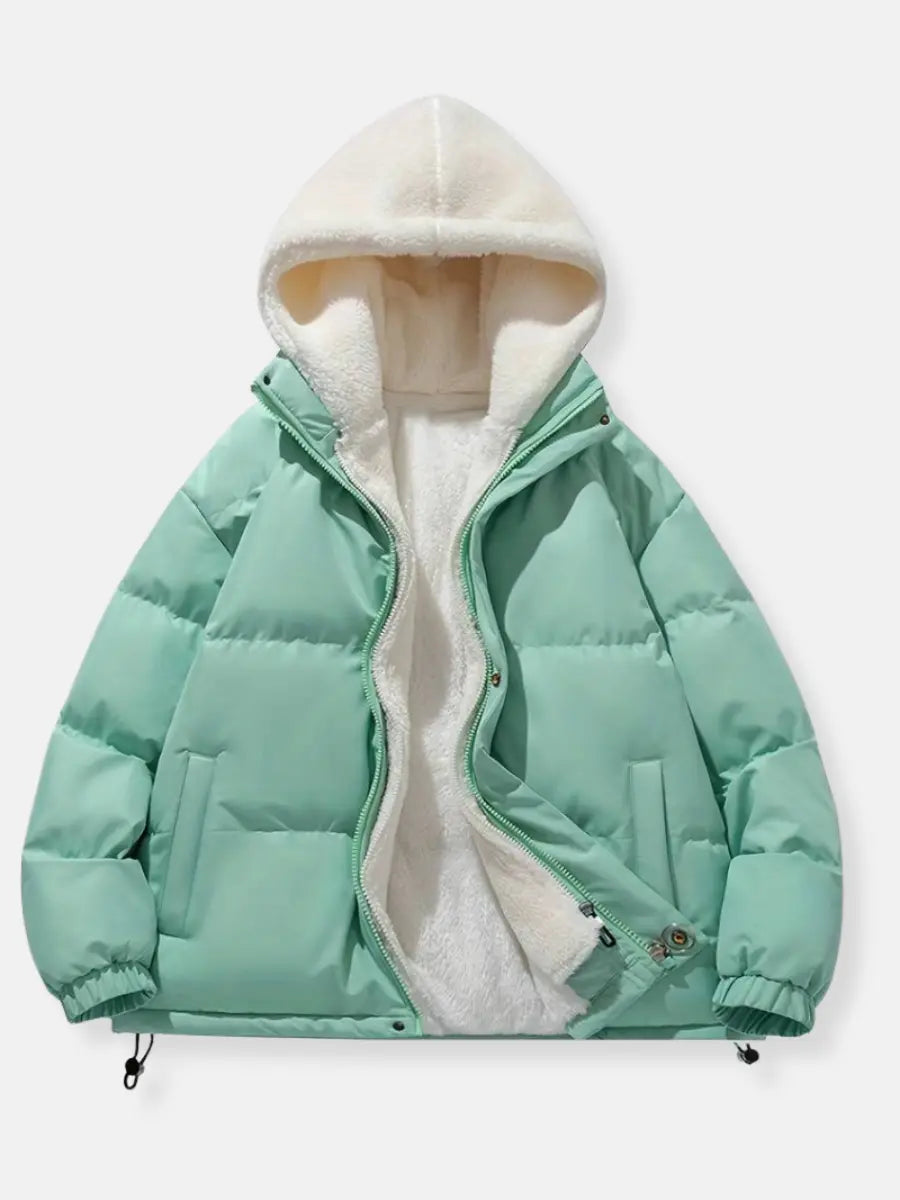 Chloé | Warme Reißverschluss-Winterjacke – Komfort und Stil für Kalte Tage Zendoo.de
