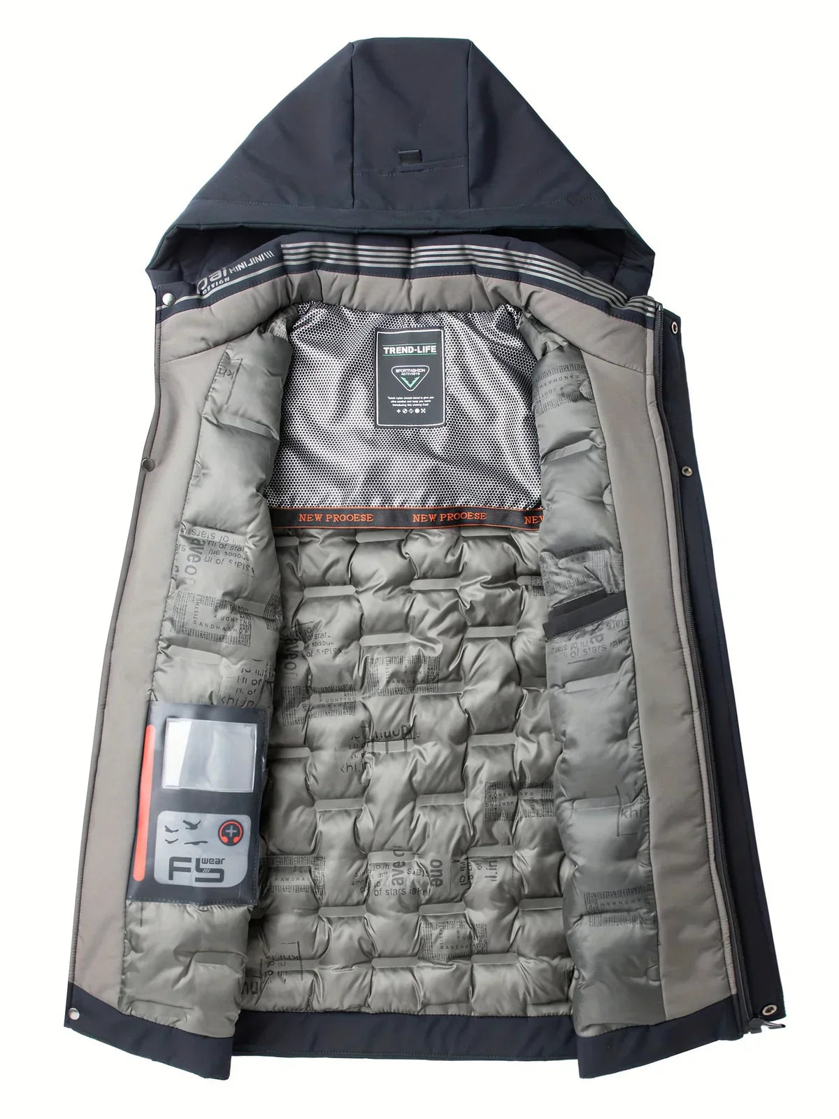 Daniel – Funktionaler Winterparka mit Kapuze für Herren