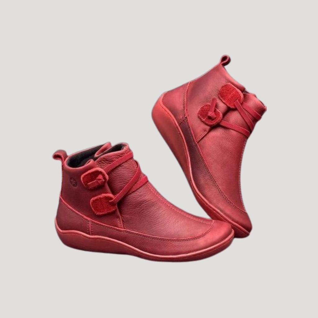 Evelyn – Bequeme Strukturierte Damen Ankle Boots