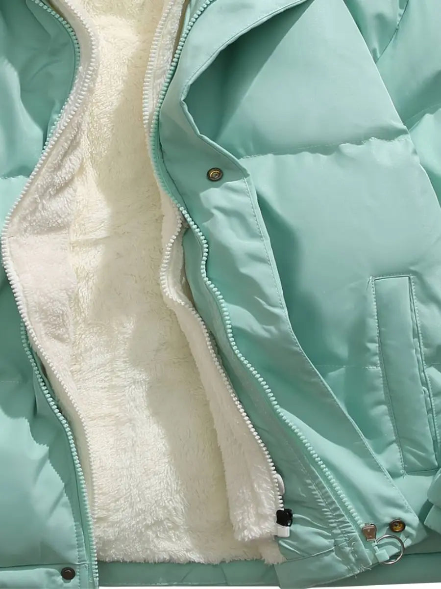 Lina – Gepolsterte Winterjacke mit Fleece-Futter Damen