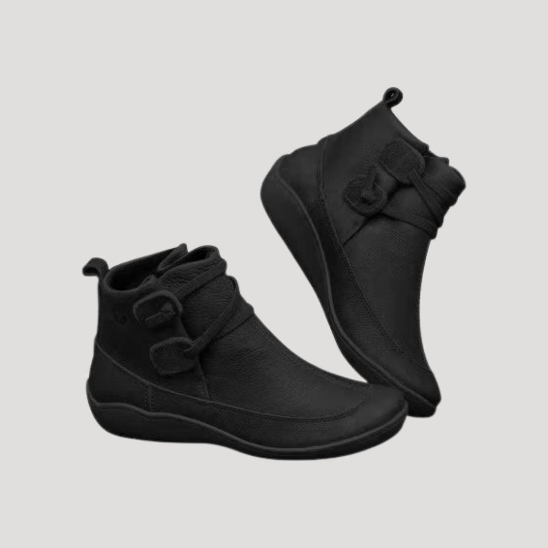 Evelyn – Bequeme Strukturierte Damen Ankle Boots
