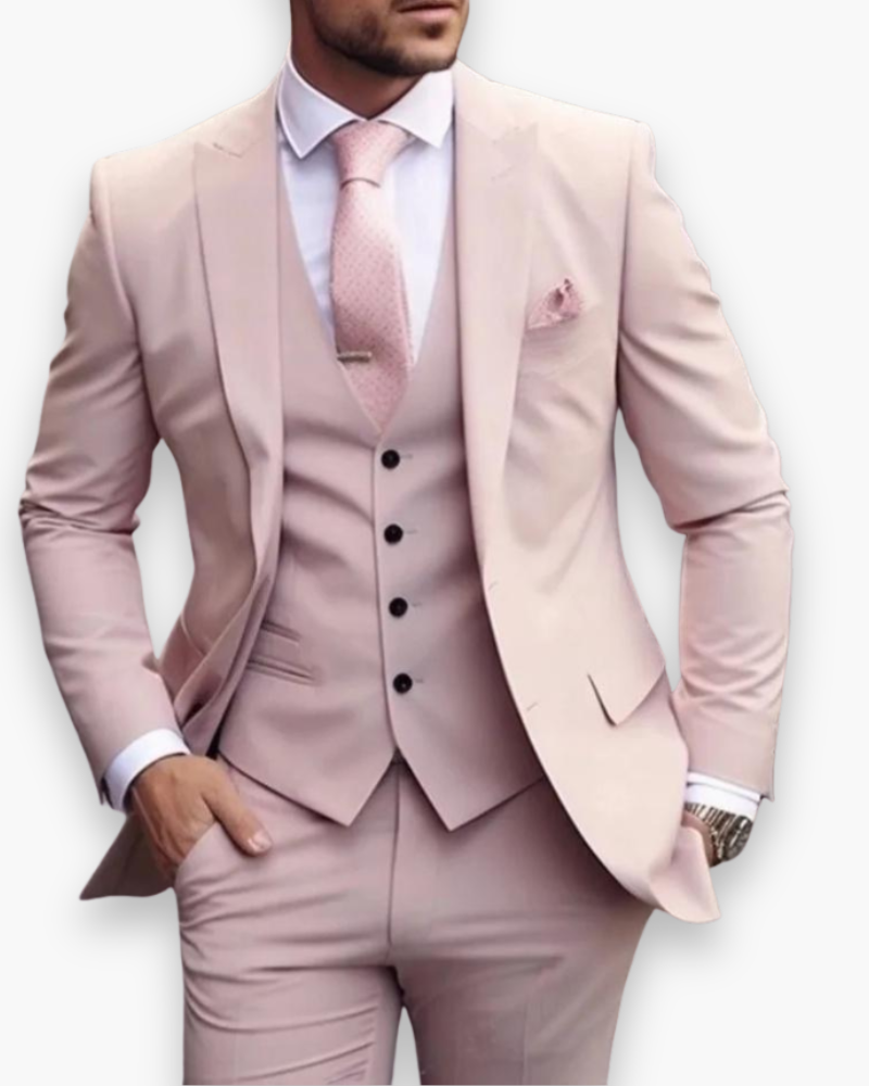 Felix – Herren Dreiteiliger Anzug mit Weste