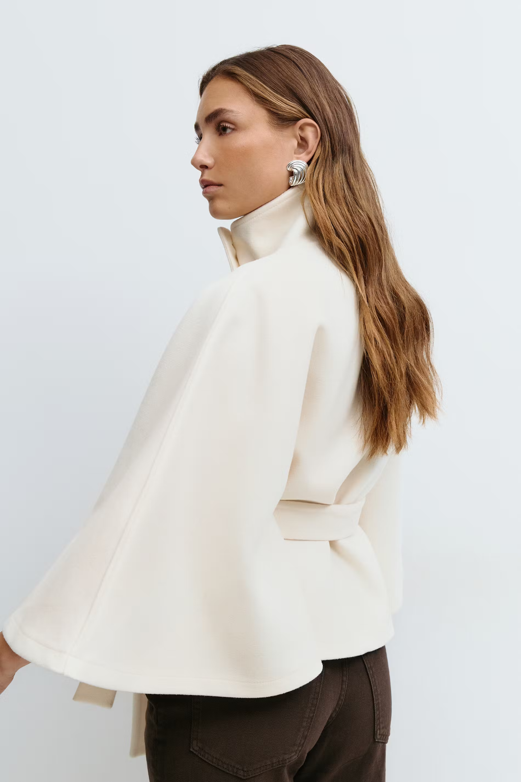 Isla - Damen Jacke mit Gürtel und weitem Schnitt