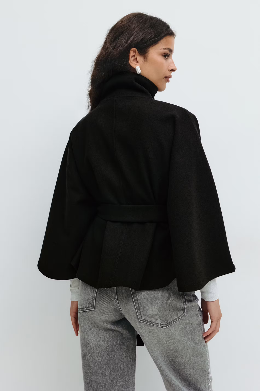 Isla - Damen Jacke mit Gürtel und weitem Schnitt