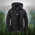 Markus – Herren Winterjacke mit Kapuze wasserabweisend