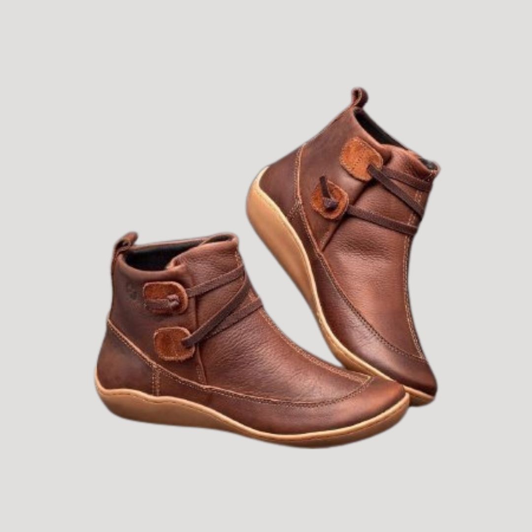 Evelyn – Bequeme Strukturierte Damen Ankle Boots