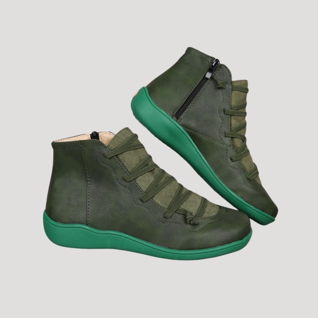 Evelyn – Bequeme Strukturierte Damen Ankle Boots