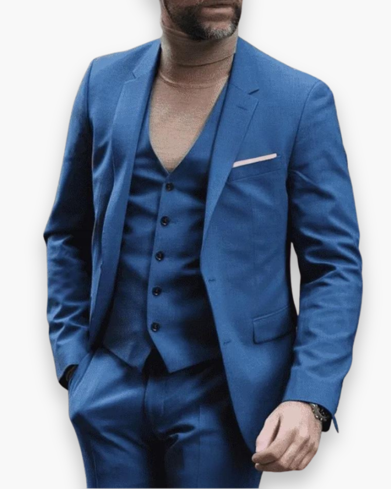 Felix – Herren Dreiteiliger Anzug mit Weste
