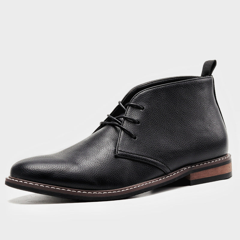 Ethan – Klassische Leder-Chukka-Stiefel Herren