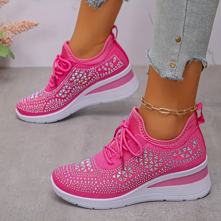 Isabella - Damen Sneaker mit Strass
