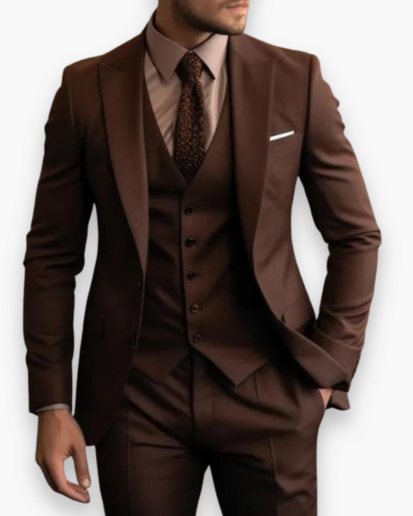 Felix – Herren Dreiteiliger Anzug mit Weste