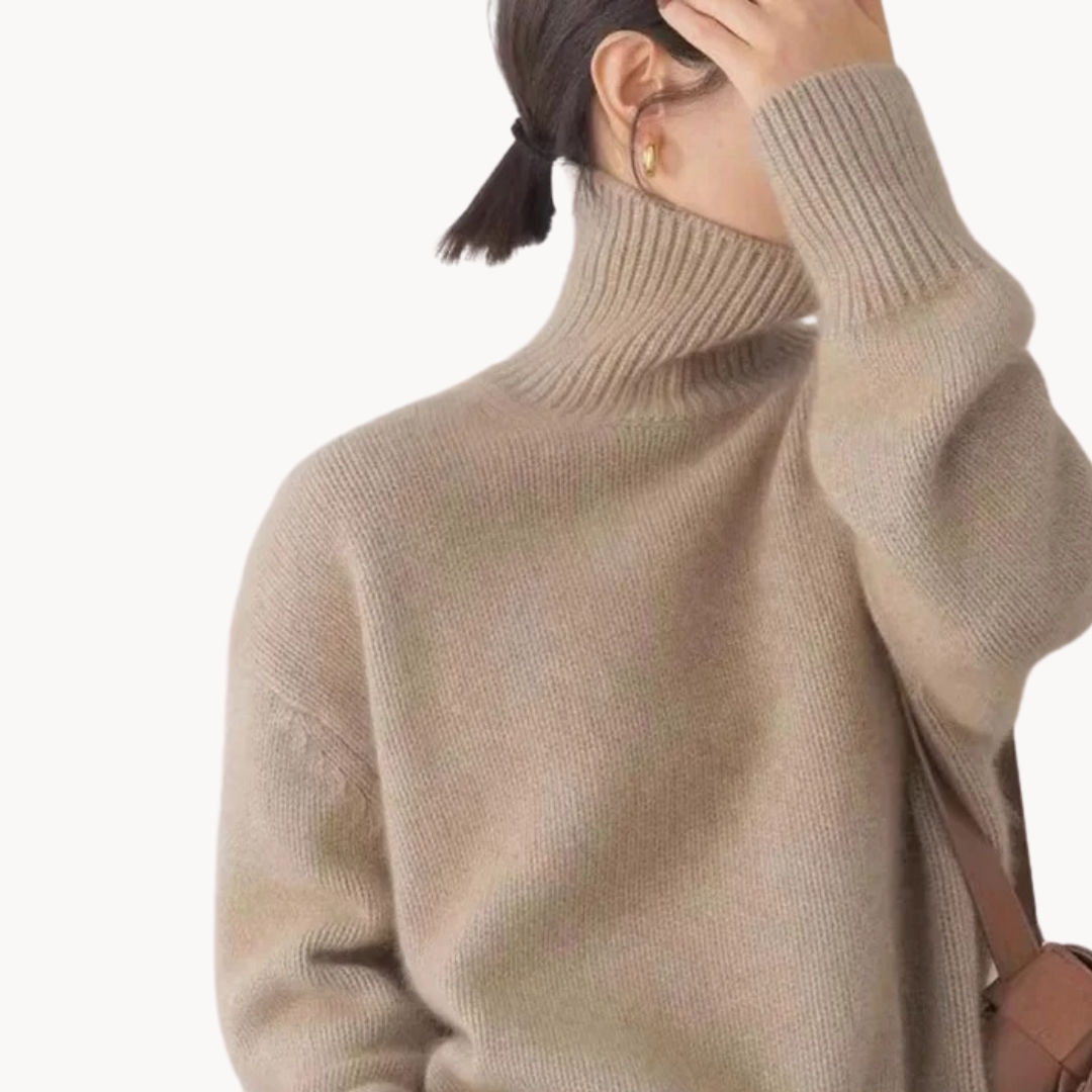 Amelia – Kuscheliger Rollkragenpullover für Damen