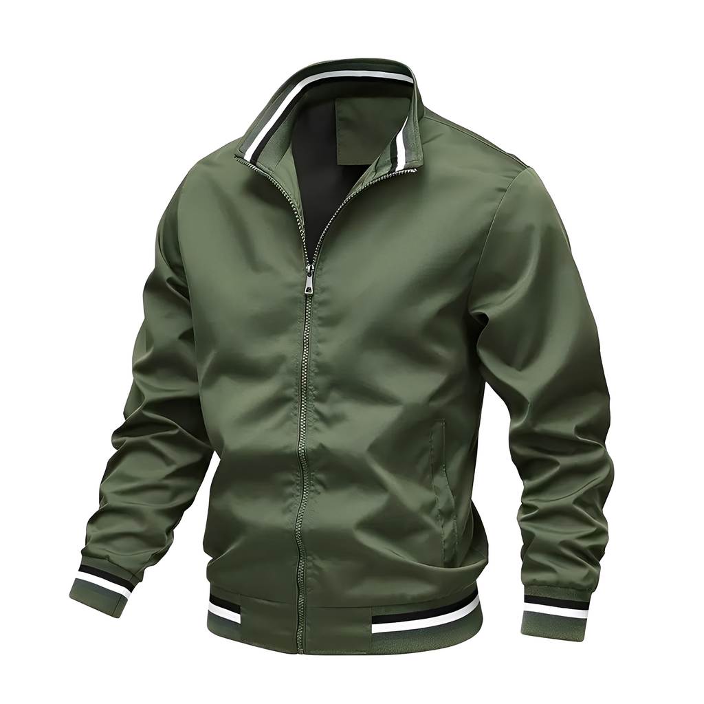 Niklas – Leichte Bomberjacke mit Kontrastdetails für Herren