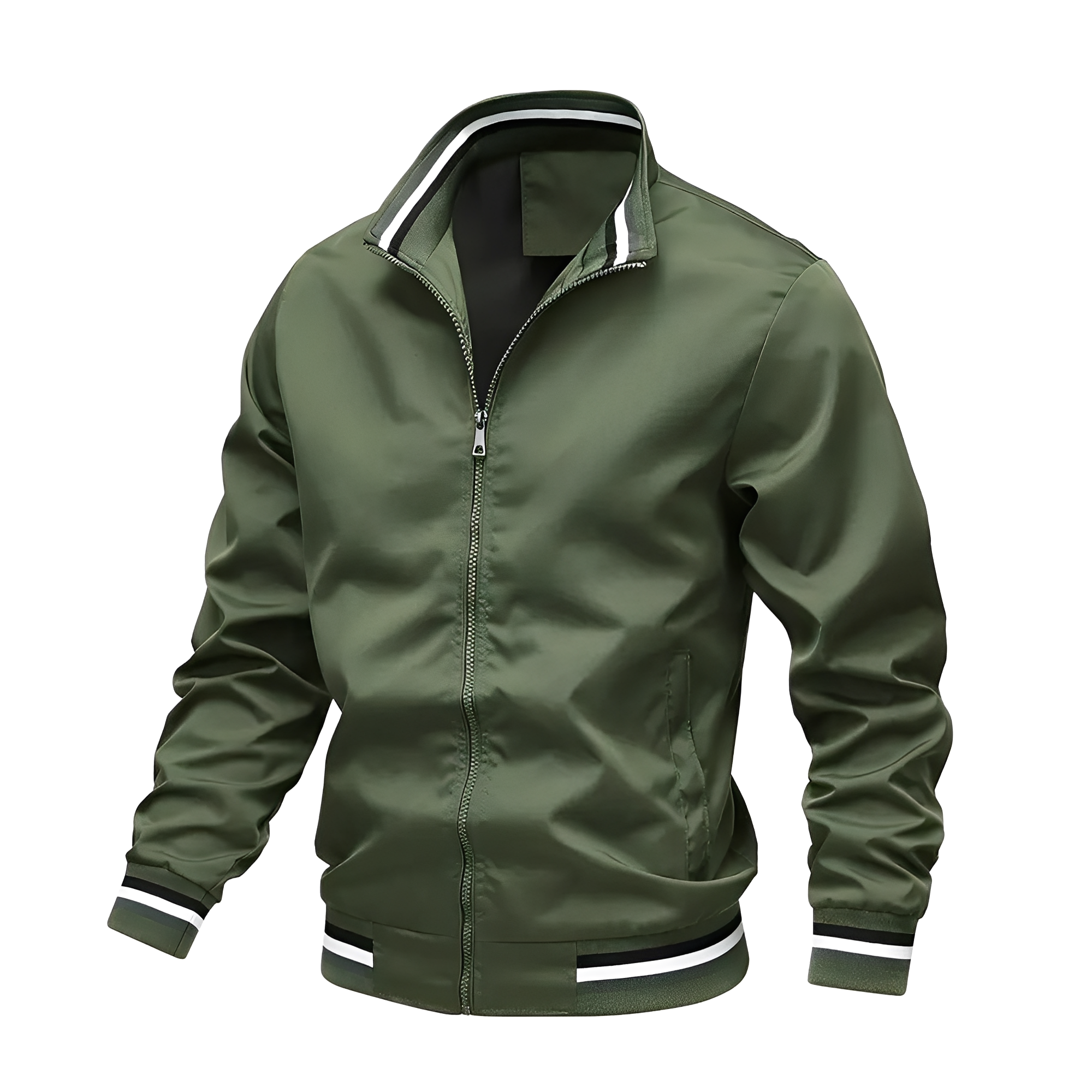Niklas – Leichte Bomberjacke mit Kontrastdetails für Herren