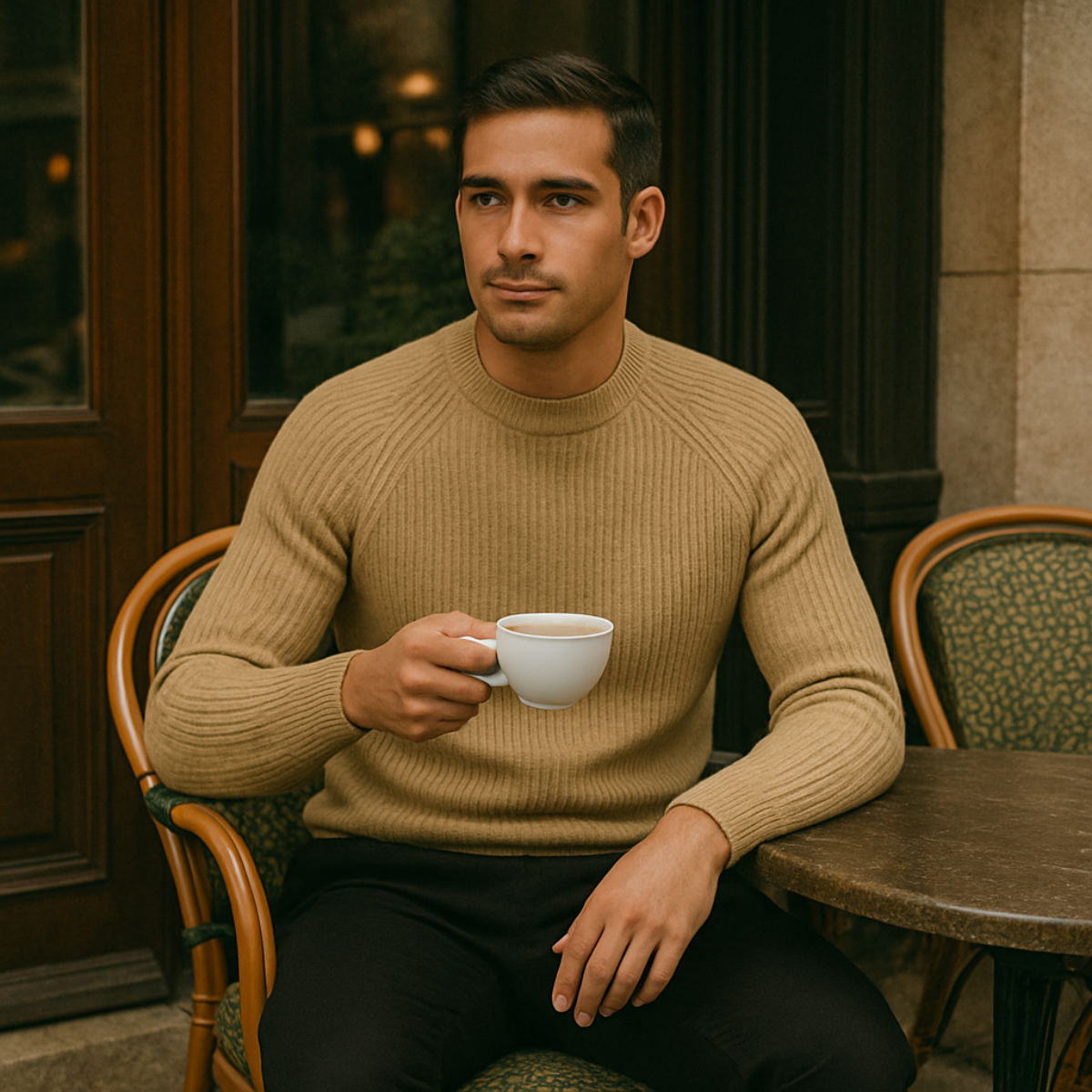 Noah – Strickpullover mit Rundhalsausschnitt für Herren