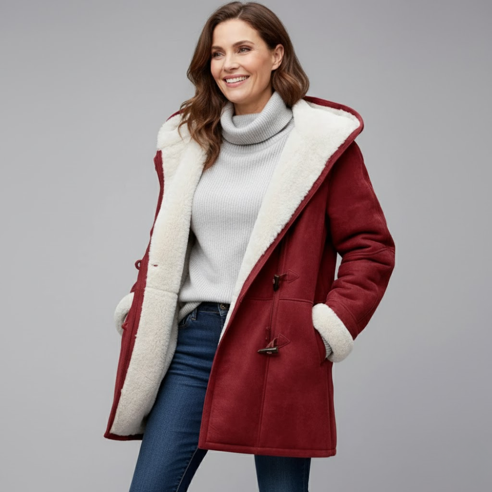 Katarzyna – Damen-Wintermantel mit Weichem Fleece-Innenfutter