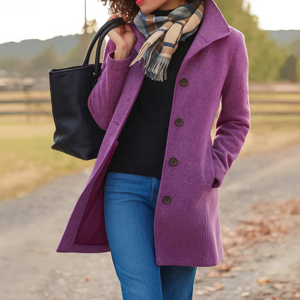 Natalia – Damen-Wintermantel mit Klassischer Silhouette