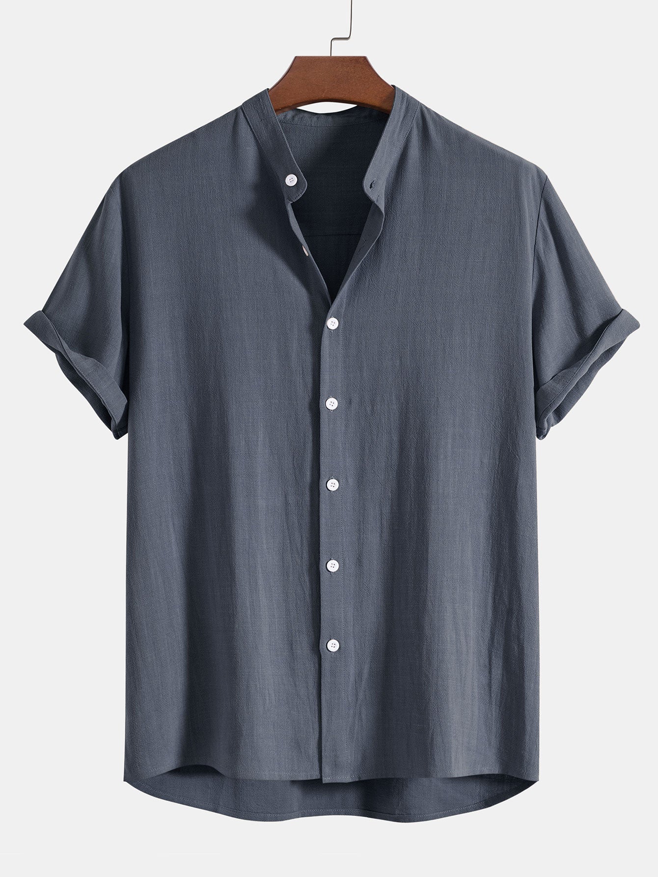 Ben – Slim Fit Short Sleeve Shirt - Image 3
