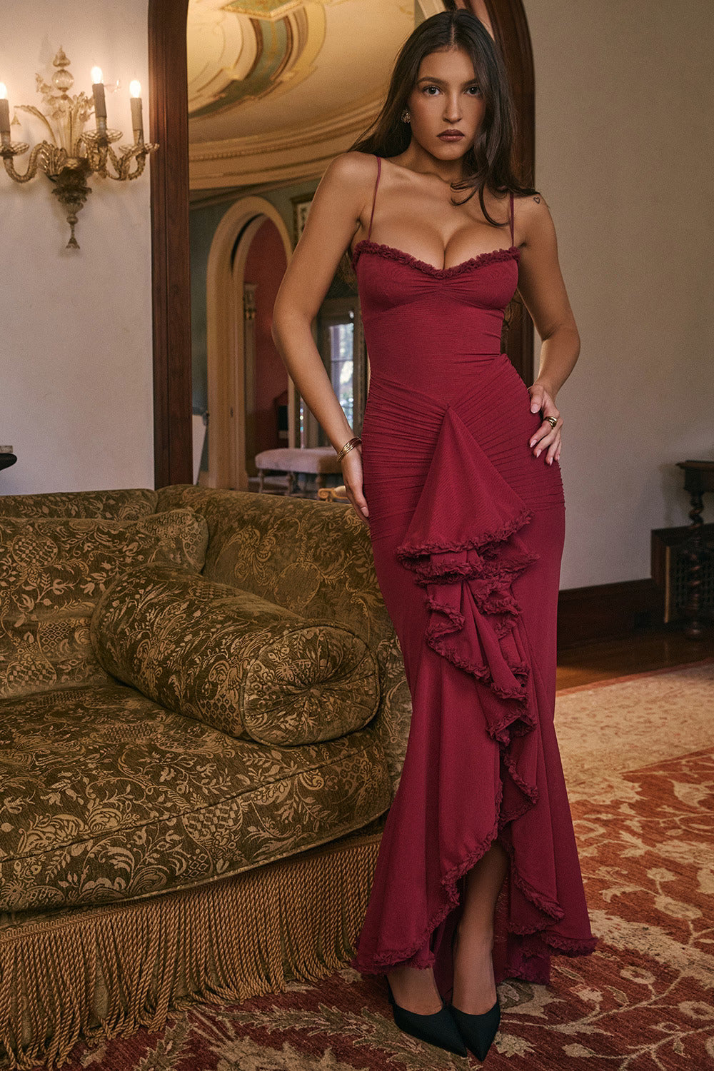 Lucía – Verführerisches figurbetontes Damen Abendkleid